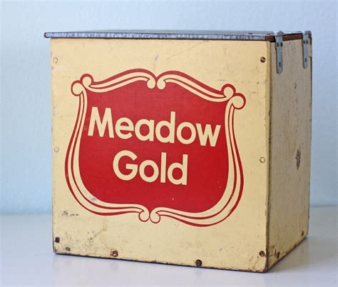 meadow gold metal milk box|Meadow Gold® Dairy.